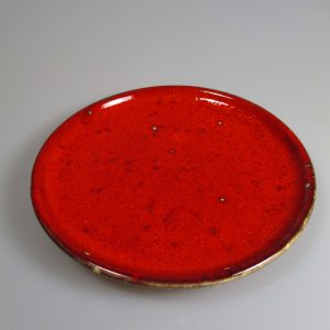 Unterteller rot ; 13,5 cm 9€